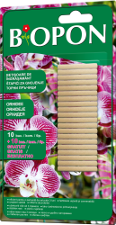 BIOPON торни пръчици за орхидея 10бр.+10 подарък / Арт.№ BP 1214