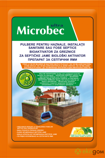 BROS – Microbec septic tank treatment 25 g / Art. № BS 207