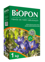 BIOPON гранулиран тор за луковични растения 1 кг /  Арт.№ BP 1199