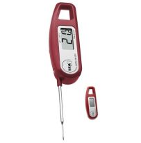Прецизен цифров термометър със сгъваема сонда. Джобен размер, червен / Арт.№30.1047.05