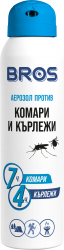 БРОС Аерозол против комари и кърлежи 90 мл / BS 003