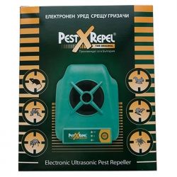 Ултразвуков електронен уред за борба с мишки, плъхове, други гризачи и диви животни Pest X Repel / Арт.№ PR 220.6