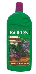 BIOPON течен тор балконски растения 1.0 л /  Арт. No BP 1012