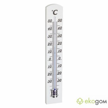 indoor thermometer available in beech and antique white 