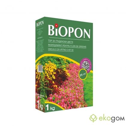 BIOPON garden flowering plant fertilizer / Art. № BP 1176