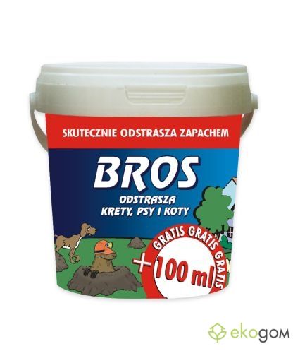 BROS - moles, dogs and cats repellent 350 ml + 100 ml 
