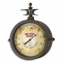 Стенен часовник и термометър  "Носталгия"/ арт.№ 60.3011