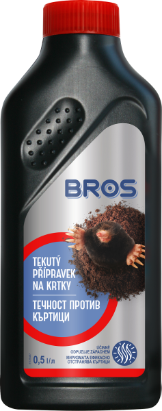 BROS – mole repelling liquid 500 ml / Art.№BS 103