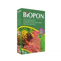 BIOPON гранулиран тор за градински цветя 1кг / Арт.№ BP 1176